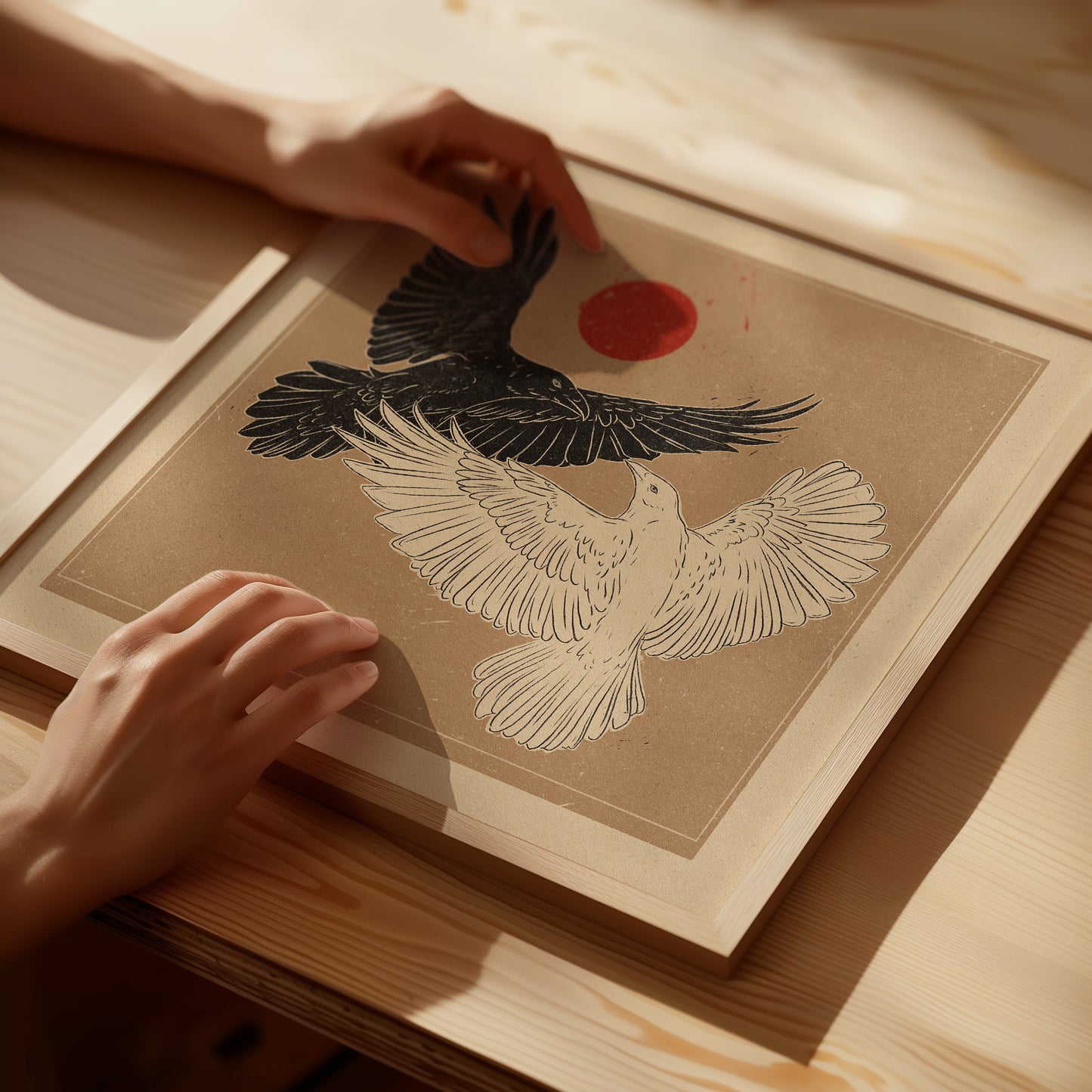 ‘Ravens’ print