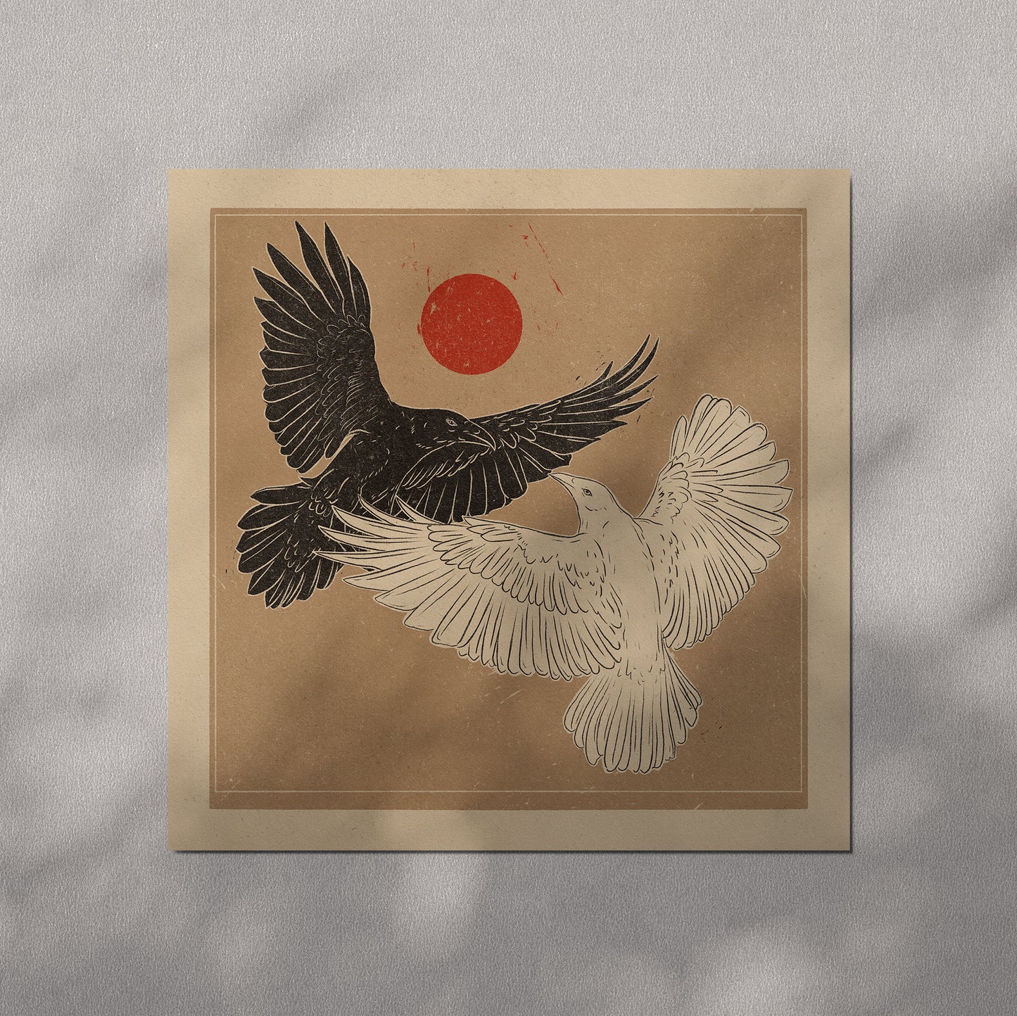 ‘Ravens’ print
