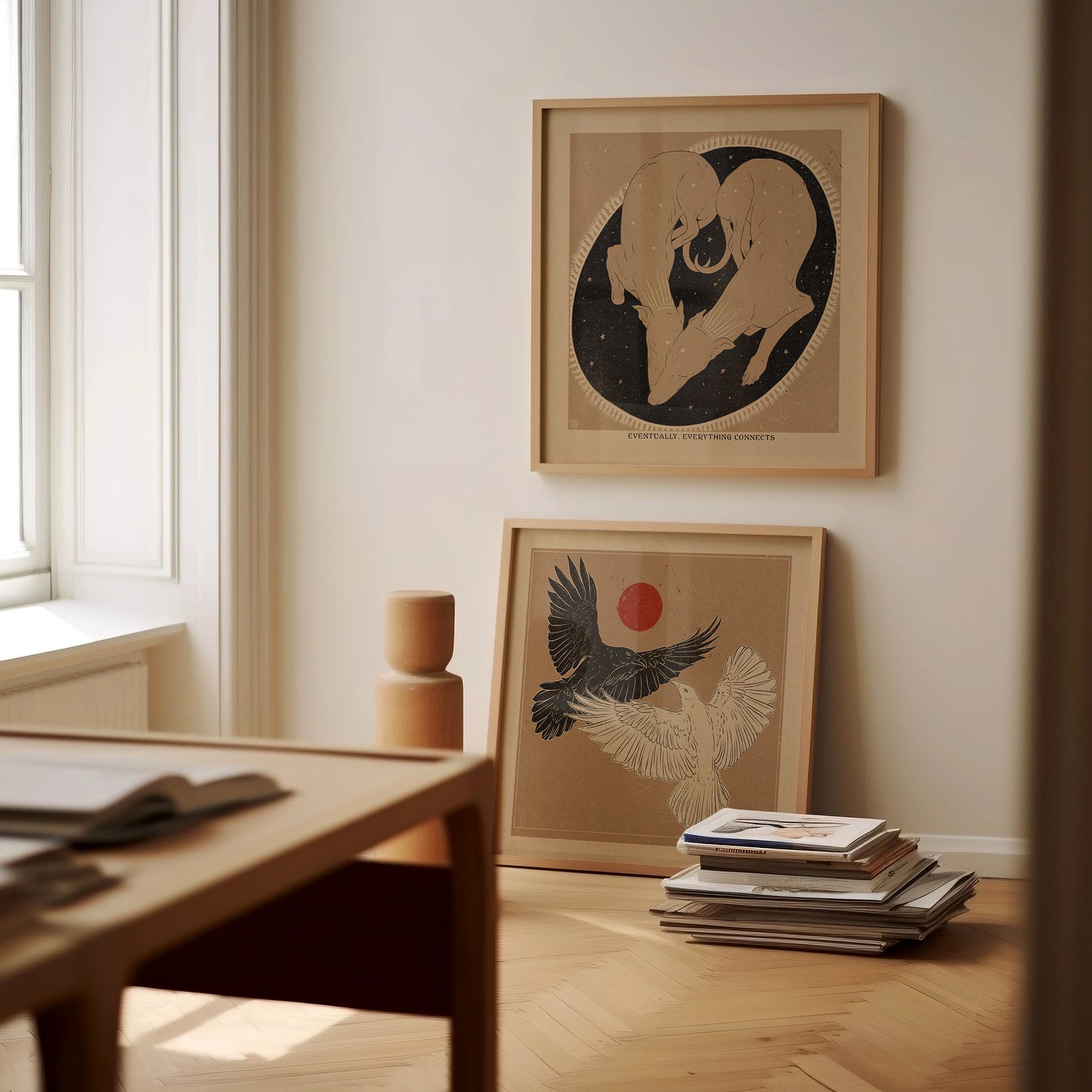 ‘Ravens’ print