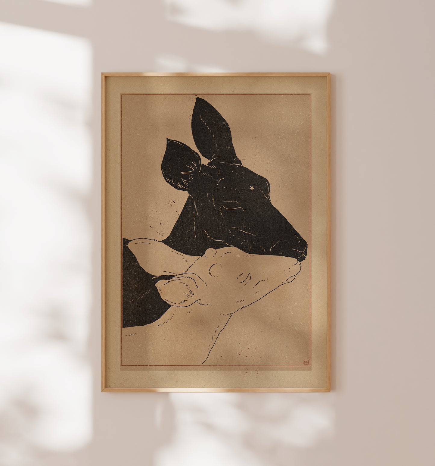'Lucky' print