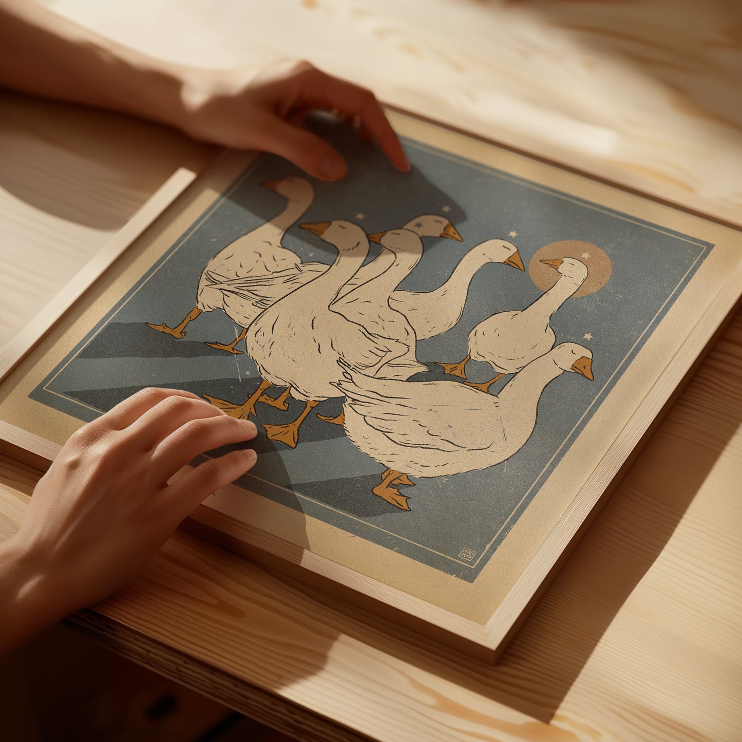 'Simple life' print