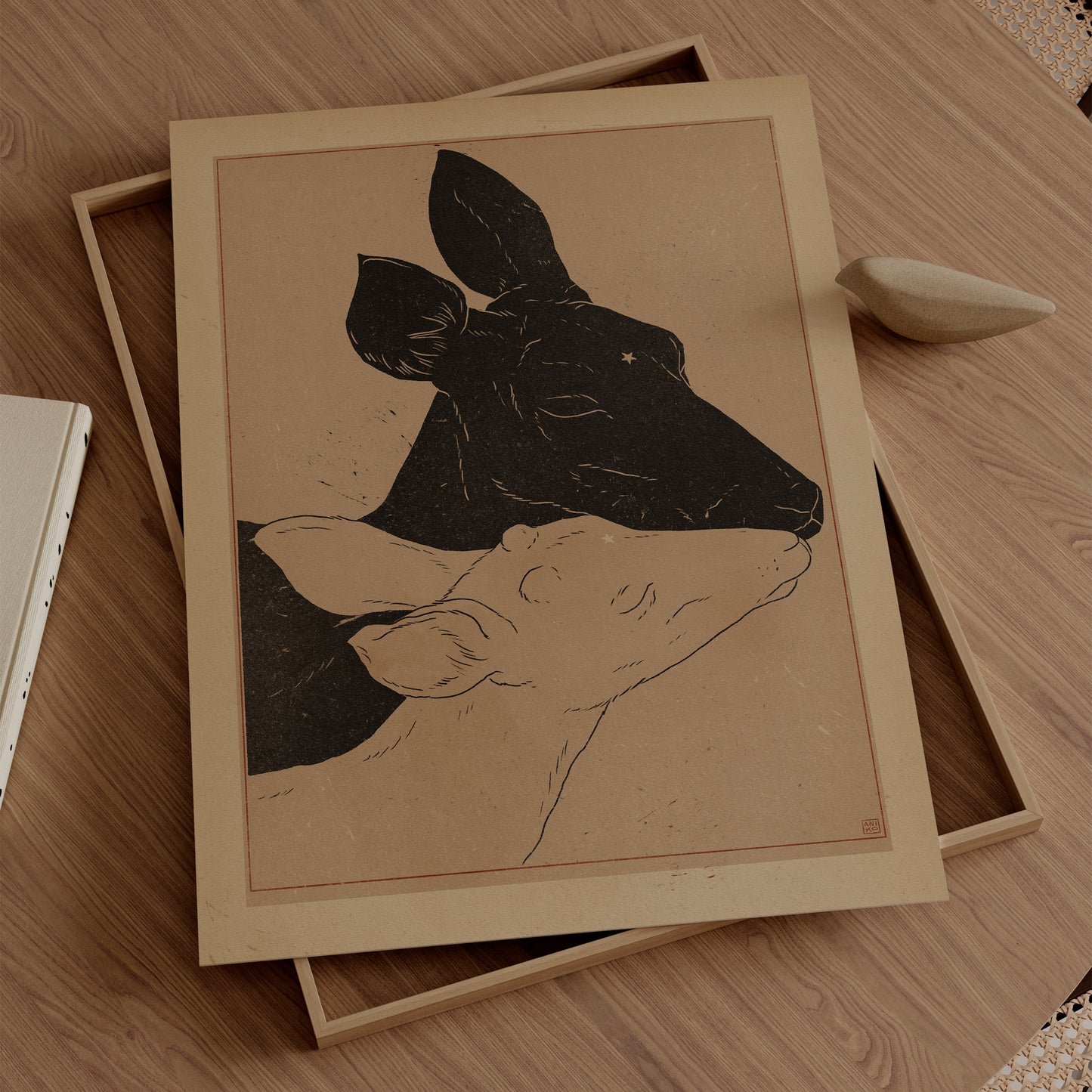 'Lucky' print
