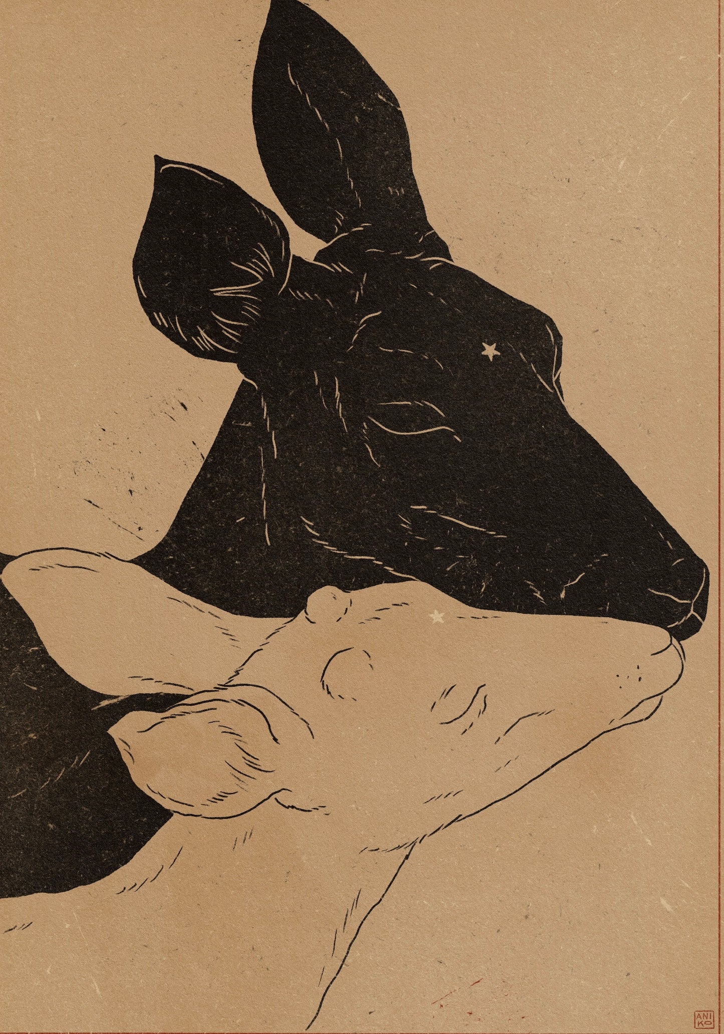 'Lucky' print