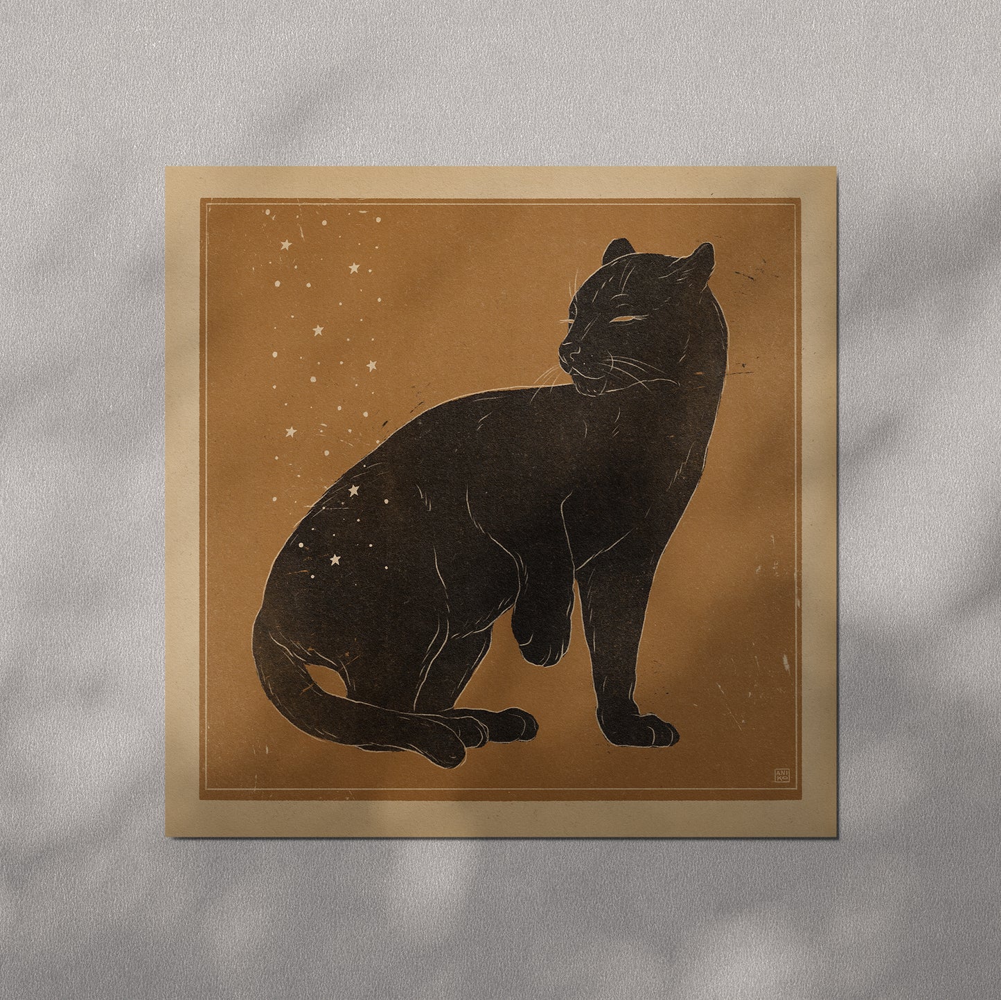 'Wild cat' print