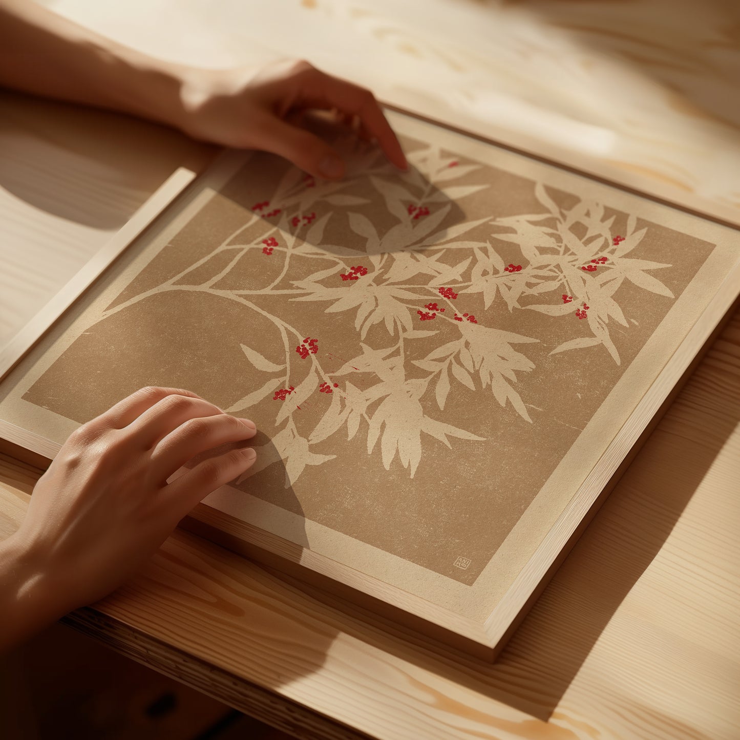 'Waiting' print