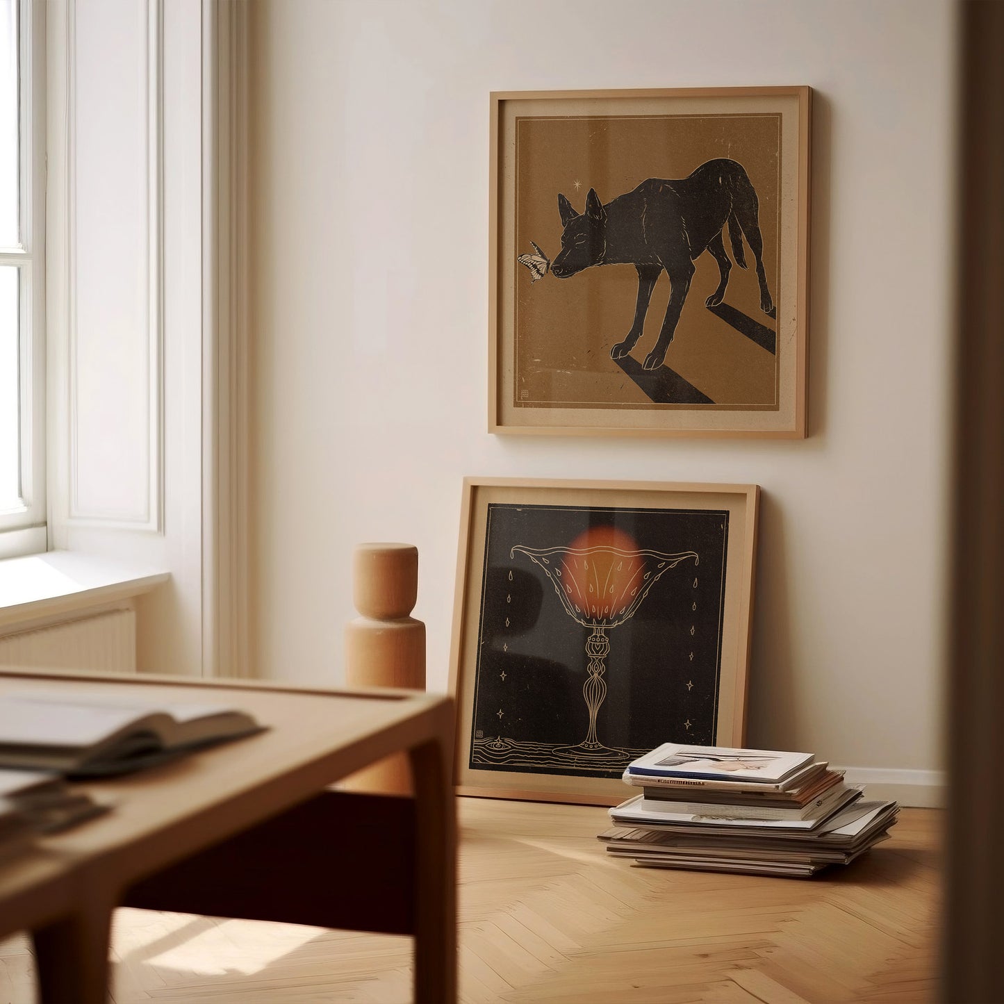 'Liquid light' print