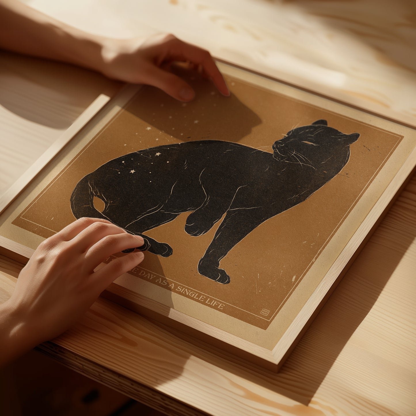 'Wild cat' print