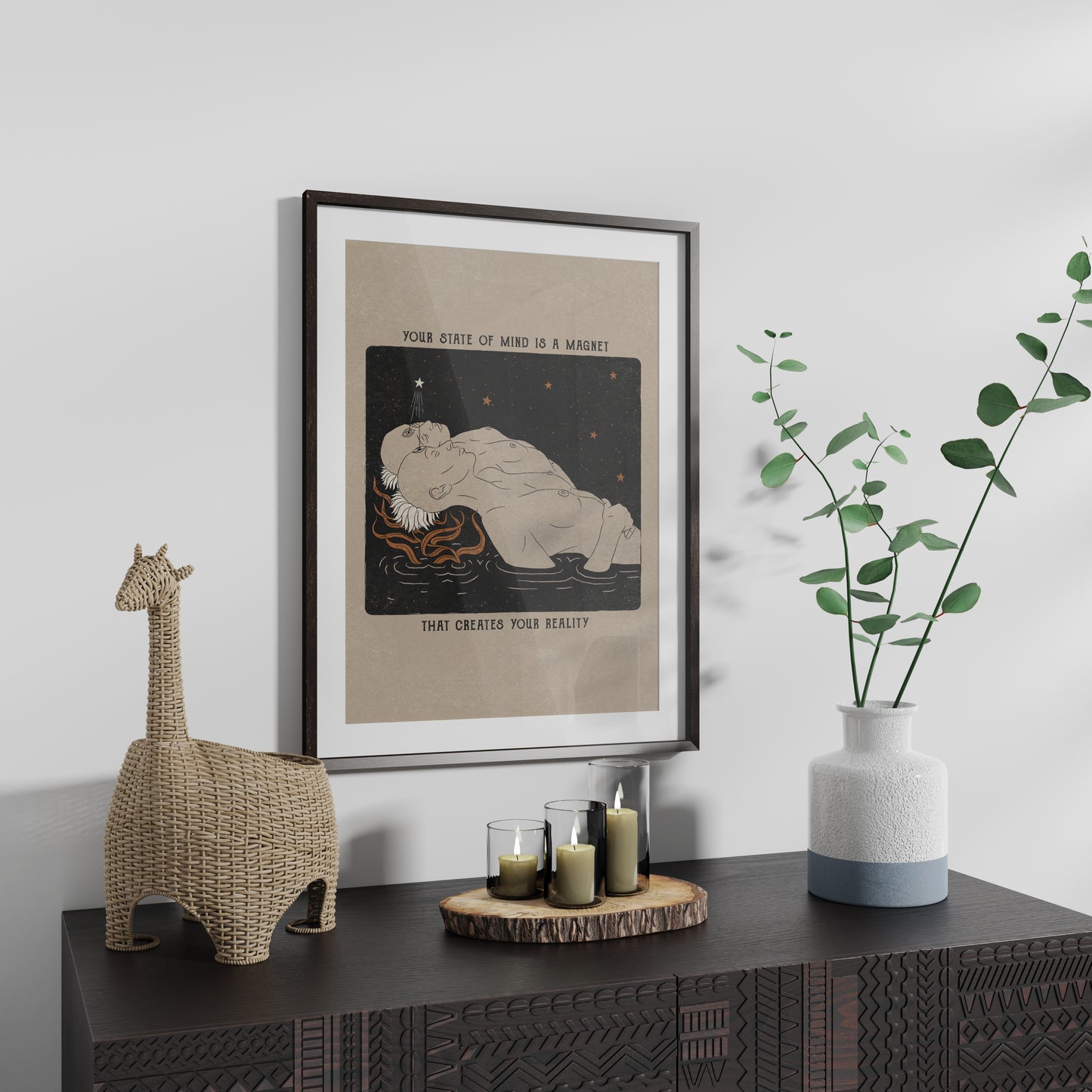 'State of mind' print