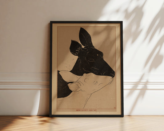 'Lucky' print