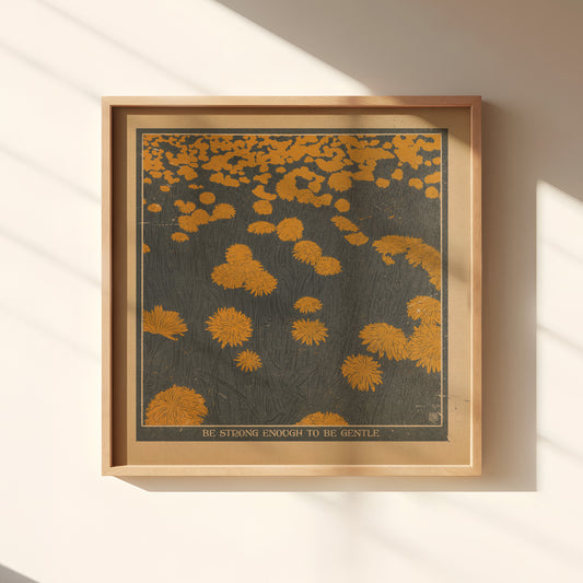 'Dandelion field' print