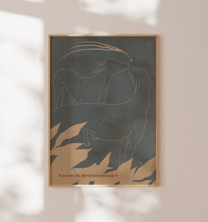 'Greyhounds' print