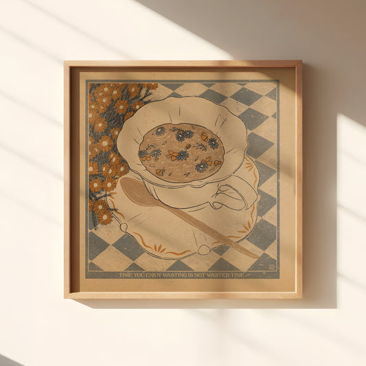 'A cup of tea' print