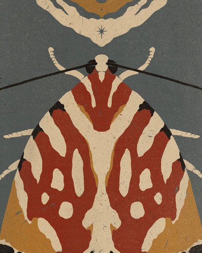 'Moth' print
